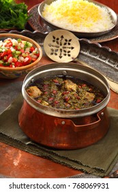 Persian Food Khoresh Ghormeh Sabzi