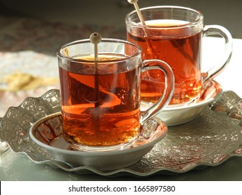 Persian Tea With Saffron Candy