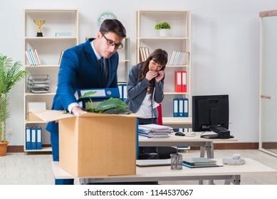 Person Being Fired From His Work