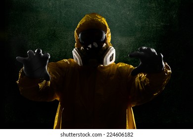 Person In Biohazard Suit Coming For You
