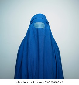 person in burka - Shutterstock ID 1247599657