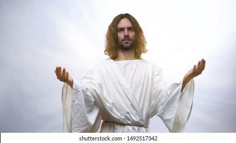 Person Dying Looking Jesus Light God Stock Photo 1492517342 | Shutterstock