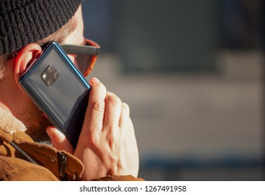 Person Making A Phonecall