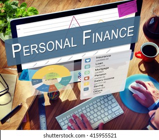 Personal Finance Information Balance Privacy Concept