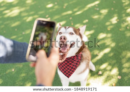 Similar – Image, Stock Photo man taking an outdoor shower