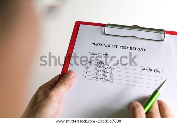 personality test assessment form part job stock photo edit employment assessment form