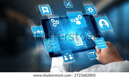 Personalization icons showing customization, user profile and experience design for personal service, customer journey and adaptive digital interaction. Gist