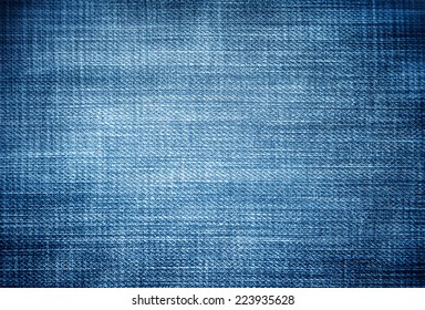 Perspective and closeup view to abstract space of empty light blue natural clean denim texture for the traditional business background in cold bright colors with diagonal shift tilt lines and stitches - Shutterstock ID 223935628