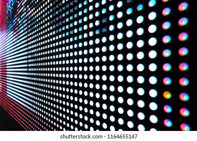 Perspective of dots LED backlight pattern     - Shutterstock ID 1164655147