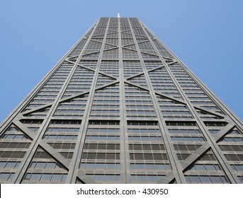 perspective of a highrise