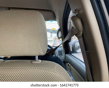 Perspective Passenger Back Chauffeur, Safe Driver