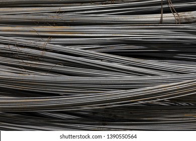 Perspective of Warehouse with materials for construction.