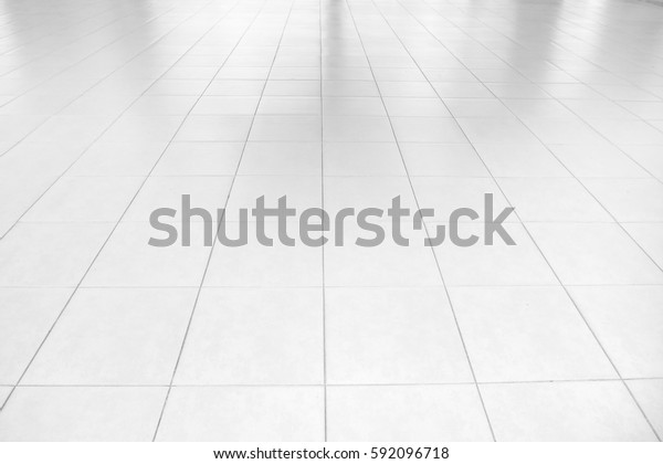 Perspective White Tiles Floor Deck Overlook Stock Photo (Edit Now) 592096718