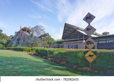 PERTH, AUSTRALIA - APRIL, 2017 : View Of Caversham Wildlife Park, AA Western Australian Family Owned And Operated Tourist Highlight.