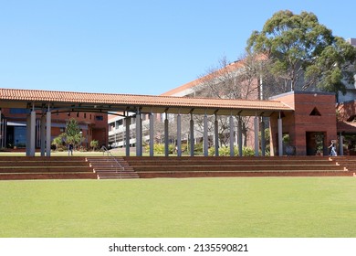 Perth, Australia - August 17 2021: Curtin University Bentley Campus, Western Australia