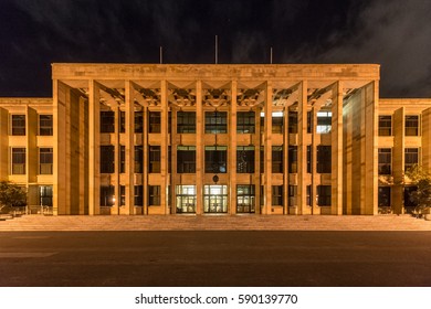 Perth, Australia - August 3, 2012: Parliament House, Perth At Night. Located On Harvest Terrace In West Perth, Western Australia. It Is The Home Of The Parliament Of Western Australia.