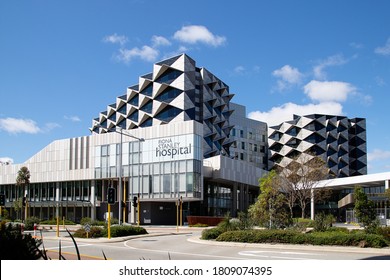 Perth, Australia - September 5th 2020: Fiona Stanley Hospital In Murdoch