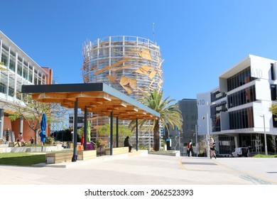 Perth, Australia - September 6 2021: Curtin University Bentley Campus, Perth Western Australia