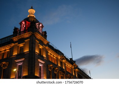 Perth And Kinross Council At Dusk