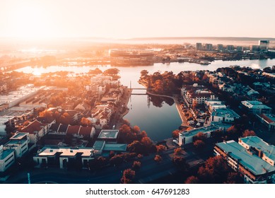 Perth Stadium In The Morning