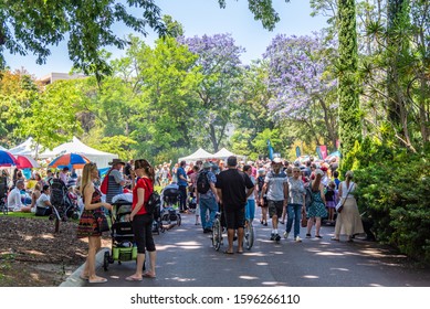 Perth, WA / Australia - 11/17/2019 The Consular Corps World Of Food Festival Is An Annual Event Held At Government House Gardens Where Communities From Around Perth Come Together.