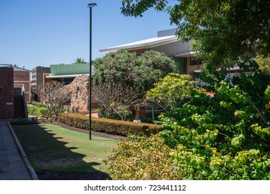 Perth, Western Australia, November 2016: Garden At Mercedes College, Secondary School For Girls