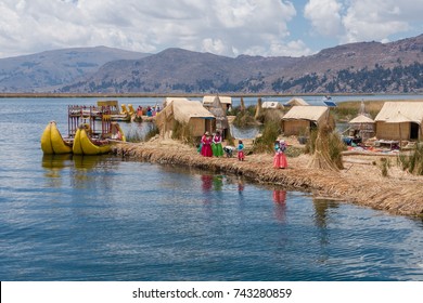 Peru. Lake Titicaca. 