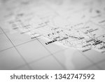 Peru map background