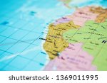 Peru map background