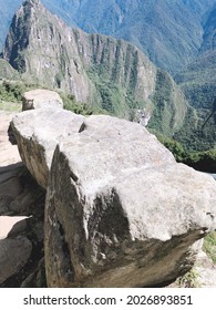 [Peru] Rocky View Of Inca Road In Machu Picchu