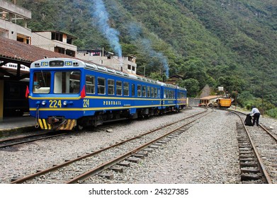 PeruRail At Aguas Calientes Station (Machu Picchu, Peru)