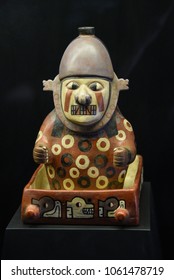 Peruvian Pottery Figures From The Wari Culture