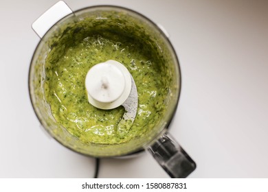 Pesto In A Food Processor