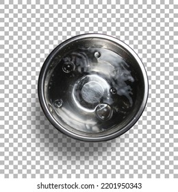 Pet bowl for food and drink accessories. - Shutterstock ID 2201950343