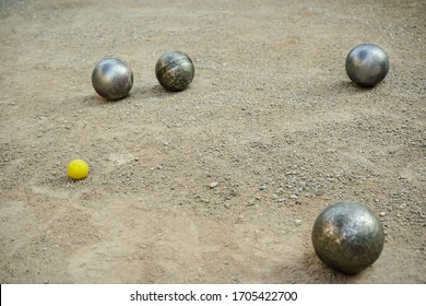 Petanque Ball Boules Small Red Jack Stock Photo 1705422700 | Shutterstock