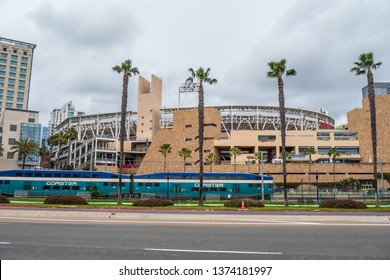 Petco Park stadium in San Diego - CALIFORNIA, UNITED STATES - MARCH 18, 2019