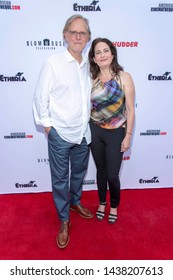 Peter Baran, Laura Belsey attend 2019 Etheria Film Night at The Egyptian Theatre, Hollywood, CA on June 29, 2019