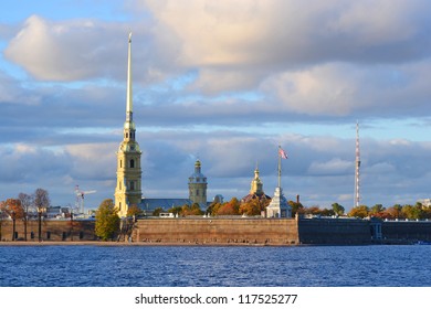 The Peter And Paul Fortress, St. Petersburg, Russia