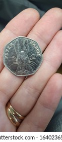 Peter Rabbit Collection Coin Received After Buying A Coffee