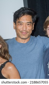 Peter Shinkoda at the 2022 annual Comic Con International Convention panel for "Salvage Marines" on July 21, 2022 in San Diego, CA.