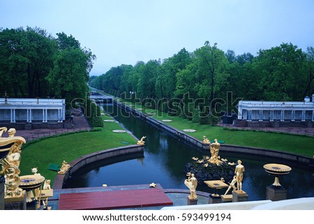 Peterhof park