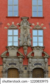 Petersen House (1659) In Gamla Stan, Stockholm, Sweden (fragment)