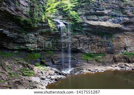 Petite Jean Water Fall in Arkansas