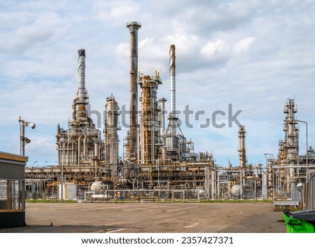 Petrochemical industry in Europoort near Rotterdam, Netherlands
