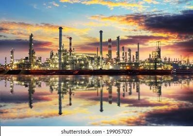 Petrochemical Industry - Oil Refinert And Factory