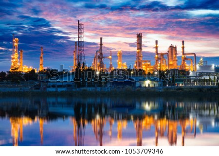 Petrochemical plant (Oil refinery) industry