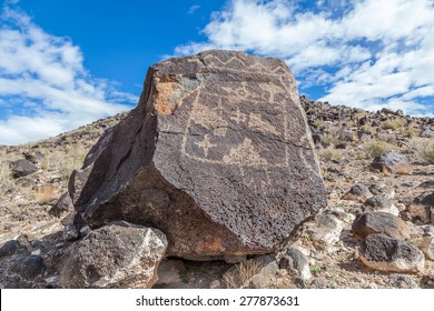 Petroglyphs At Boca Negra Petroglyph National Monument, Albuquerque, New Mexico