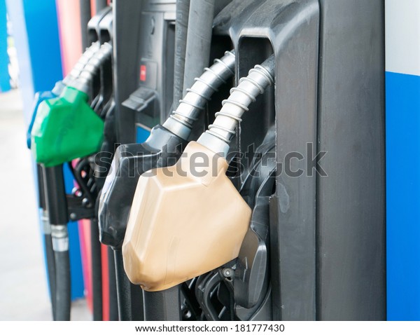 Petrol pump\
filling