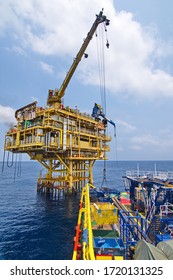 Petroleum platform oil and gas - Shutterstock ID 1720131325