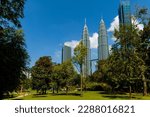 Petronas Twin Towers in Kuala Lumpur, Malaysia
